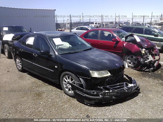 YS3FD49Y641028554 - 2004 SAAB 9-3 ARC BLACK photo 1