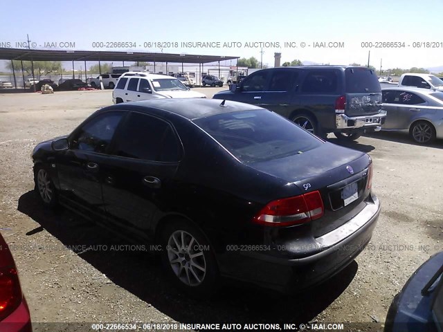 YS3FD49Y641028554 - 2004 SAAB 9-3 ARC BLACK photo 3