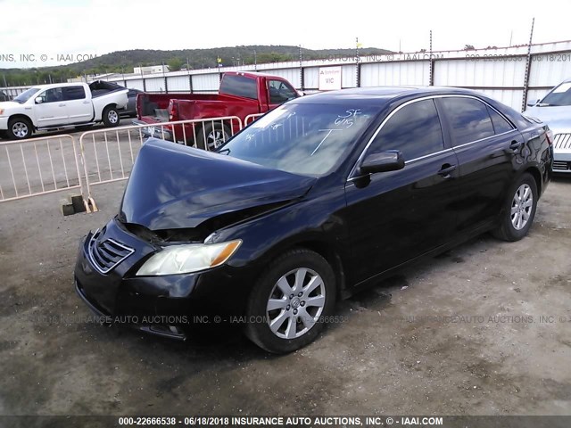4T4BE46K29R086428 - 2009 TOYOTA CAMRY SE/LE/XLE BLACK photo 2