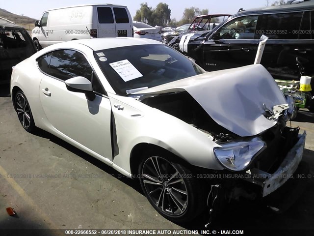 JF1ZNAA14D2717720 - 2013 TOYOTA SCION FR-S WHITE photo 1