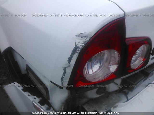 1G1ZE5E18BF397103 - 2011 CHEVROLET MALIBU LTZ WHITE photo 6