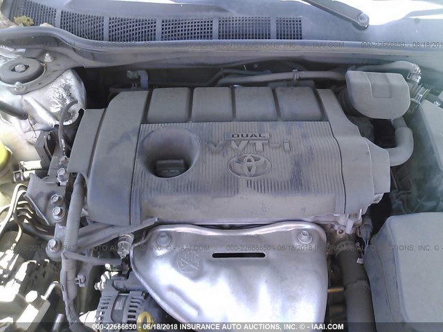 4T1BF3EK6BU777325 - 2011 TOYOTA CAMRY SE/LE/XLE WHITE photo 10