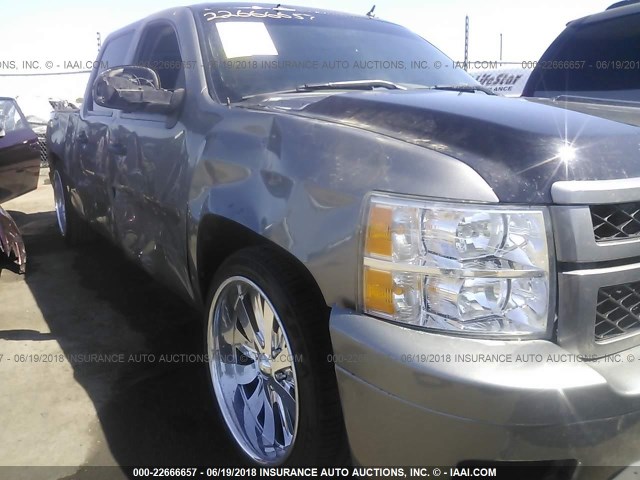 3GCPKREA3BG164422 - 2011 CHEVROLET SILVERADO K1500 LS GRAY photo 6