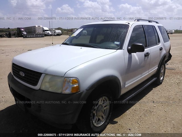 1FMZU62KX3ZB06299 - 2003 FORD EXPLORER XLS/XLS SPORT WHITE photo 2