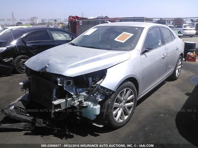 1G11E5SA6GF138120 - 2016 CHEVROLET MALIBU LIMITED LTZ Gümüş foto 2
