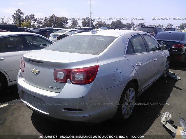 1G11E5SA6GF138120 - 2016 CHEVROLET MALIBU LIMITED LTZ Gümüş foto 4