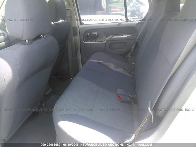 5N1ED28TX4C639863 - 2004 NISSAN XTERRA XE/SE GRAY photo 8