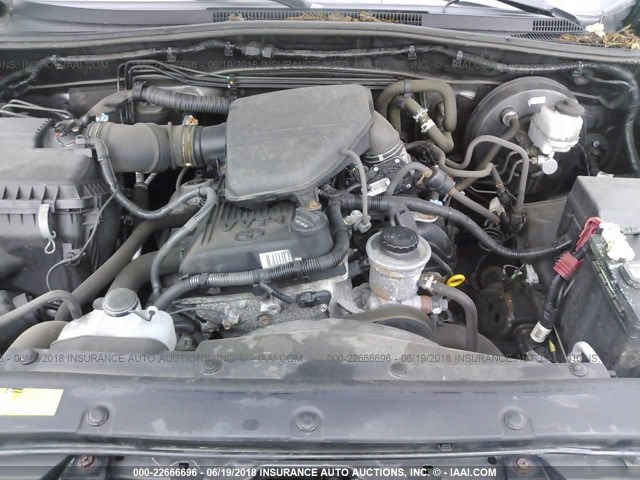 5TFJX4GN5DX017334 - 2013 TOYOTA TACOMA DOUBLE CAB 灰色 照片 10