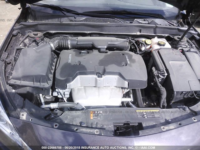 1G11C5SL7FF137399 - 2015 CHEVROLET MALIBU 1LT 紫色 照片 10