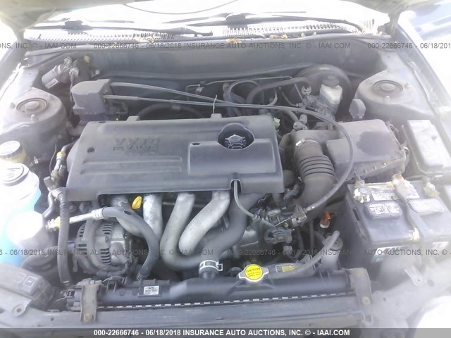 1Y1SK52881Z415367 - 2001 CHEVROLET GEO PRIZM LSI 蓝色 照片 10