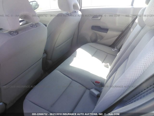 JHMZE2H77AS012592 - 2010 HONDA INSIGHT EX GRAY photo 8