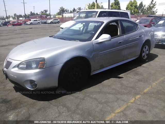 2G2WP552X71216616 - 2007 PONTIAC GRAND PRIX SILVER photo 2