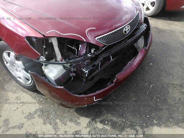 4T1BE32K85U024049 - 2005 TOYOTA CAMRY LE/XLE/SE 红色 照片 6