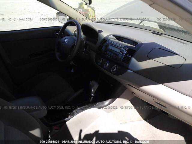 4T1BE30K55U521692 - 2005 TOYOTA CAMRY LE/XLE/SE Қоңыр фото 5