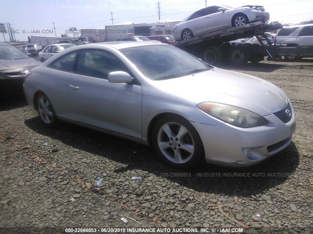4T1CA38P74U012542 - 2004 TOYOTA CAMRY SOLARA SE/SLE ვერცხლისფერი ფოტო 1
