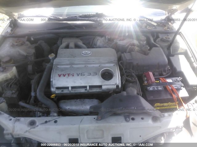 4T1CA38P74U012542 - 2004 TOYOTA CAMRY SOLARA SE/SLE ვერცხლისფერი ფოტო 10