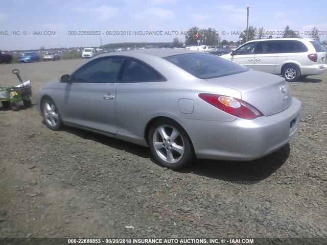 4T1CA38P74U012542 - 2004 TOYOTA CAMRY SOLARA SE/SLE ვერცხლისფერი ფოტო 3
