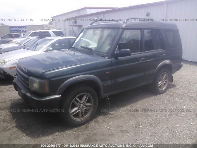 SALTW16413A791819 - 2003 LAND ROVER DISCOVERY II SE GREEN photo 2