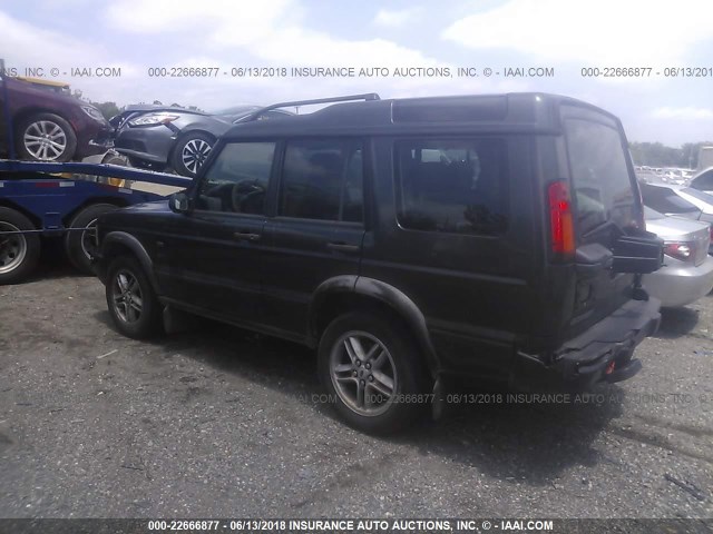 SALTW16413A791819 - 2003 LAND ROVER DISCOVERY II SE GREEN photo 3