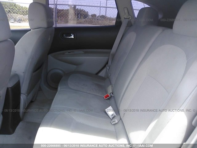 JN8AS5MT6DW507539 - 2013 NISSAN ROGUE S/SV GRAY photo 8