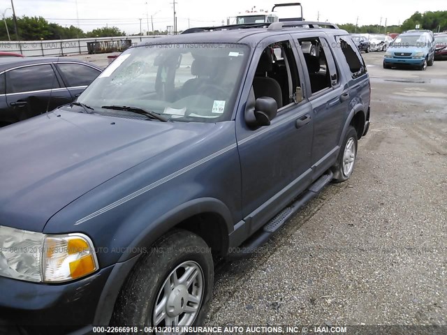 1FMZU73K63UA73772 - 2003 FORD EXPLORER XLT/XLT SPORT/NBX BLUE photo 6