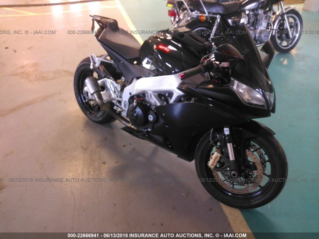 ZD4RKC016AS000137 - 2010 APRILIA RSV4 R BLACK photo 1