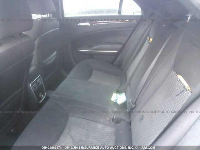 2C3CCAAG0CH273479 - 2012 CHRYSLER 300 BLACK photo 8