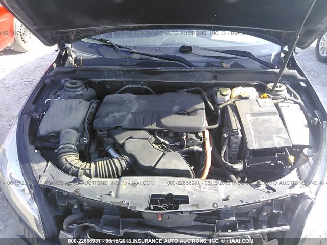 1G11D5SR4DF150657 - 2013 CHEVROLET MALIBU 1LT 灰色 照片 10