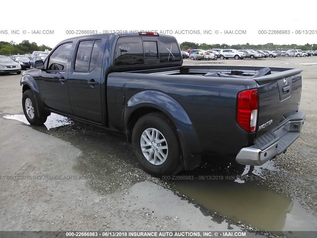 1N6DD0FR8JN707733 - 2018 NISSAN FRONTIER SV/SL BLUE photo 3