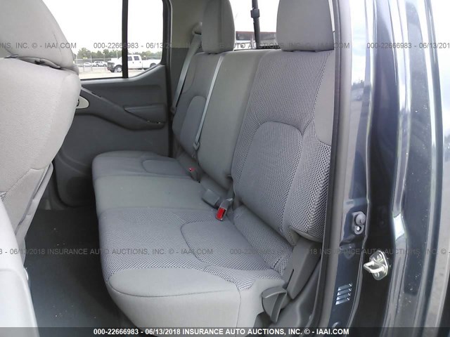 1N6DD0FR8JN707733 - 2018 NISSAN FRONTIER SV/SL BLUE photo 8