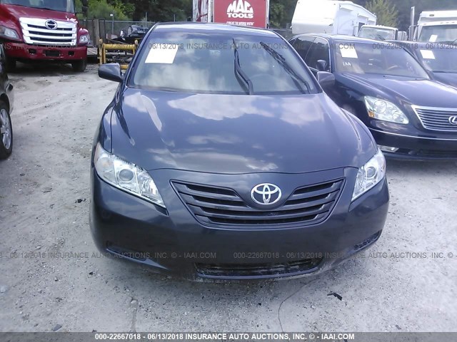 4T1BE46K87U554573 - 2007 TOYOTA CAMRY NEW GENERAT CE/LE/XLE/SE GRAY photo 6