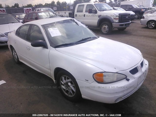 1G2NF52E14C246672 - 2004 PONTIAC GRAND AM SE1 WHITE photo 1