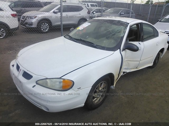 1G2NF52E14C246672 - 2004 PONTIAC GRAND AM SE1 WHITE photo 2