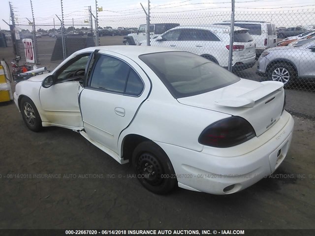 1G2NF52E14C246672 - 2004 PONTIAC GRAND AM SE1 WHITE photo 3