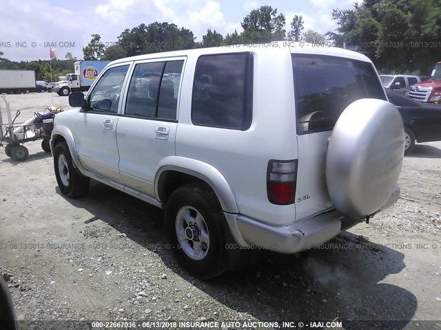 JACDJ58X8Y7J04878 - 2000 ISUZU TROOPER S/LS/LIMITED 白色 照片 3