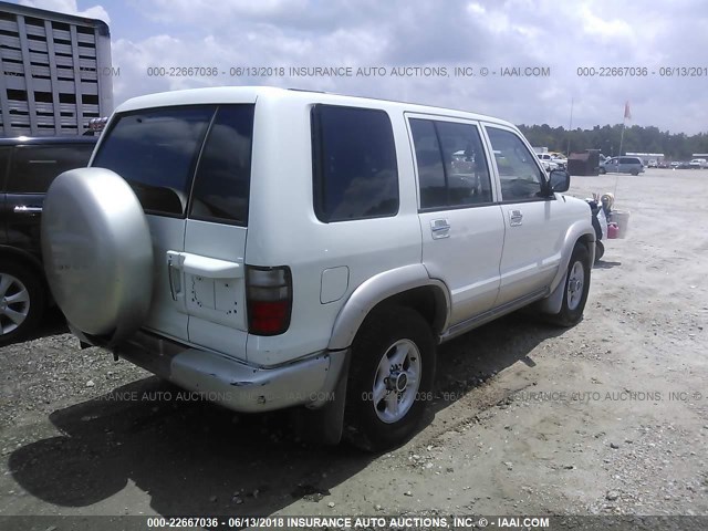 JACDJ58X8Y7J04878 - 2000 ISUZU TROOPER S/LS/LIMITED 白色 照片 4