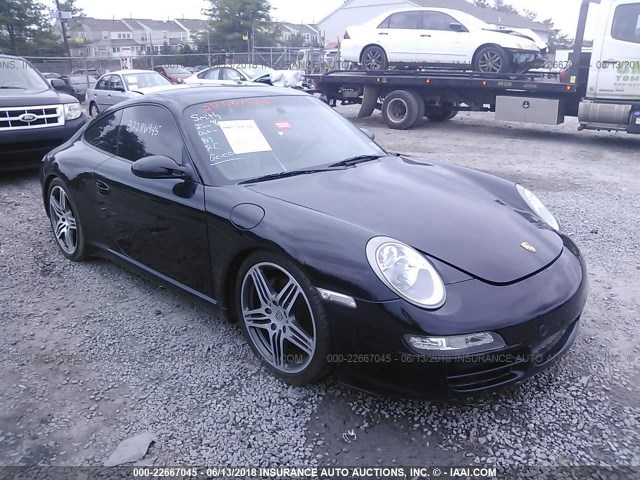 WP0AA29997S710155 - 2007 PORSCHE 911 NEW GENERATIO CARRERA BLACK photo 1