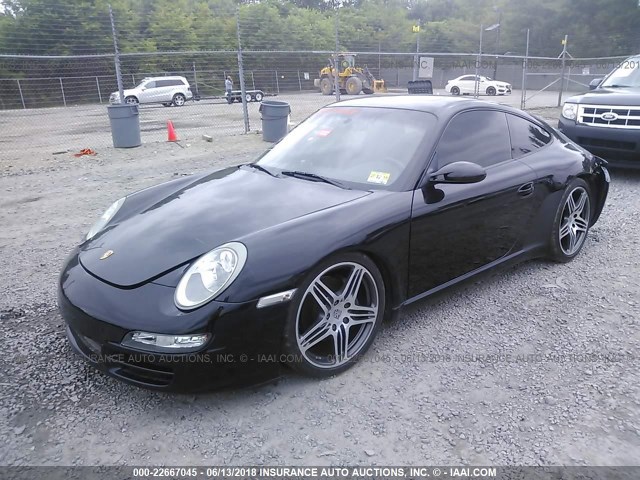 WP0AA29997S710155 - 2007 PORSCHE 911 NEW GENERATIO CARRERA BLACK photo 2