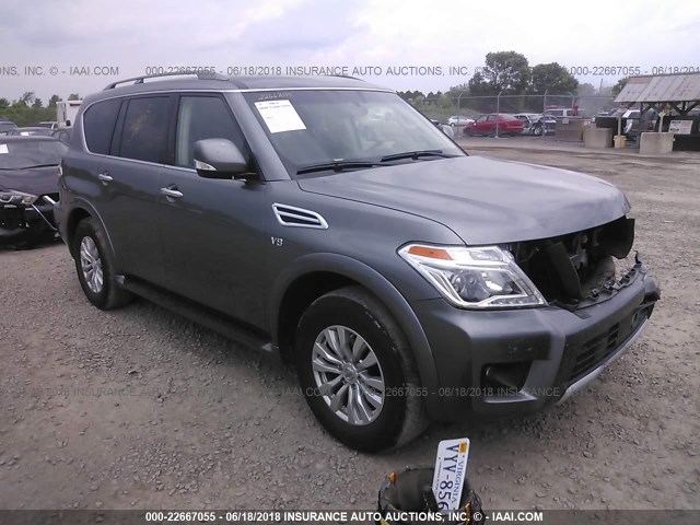 JN8AY2NCXH9506992 - 2017 NISSAN ARMADA SV/SL/PLATINUM GRAY photo 1