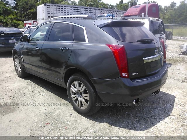 3GYFNAEY2AS522407 - 2010 CADILLAC SRX LUXURY COLLECTION GRAY photo 3