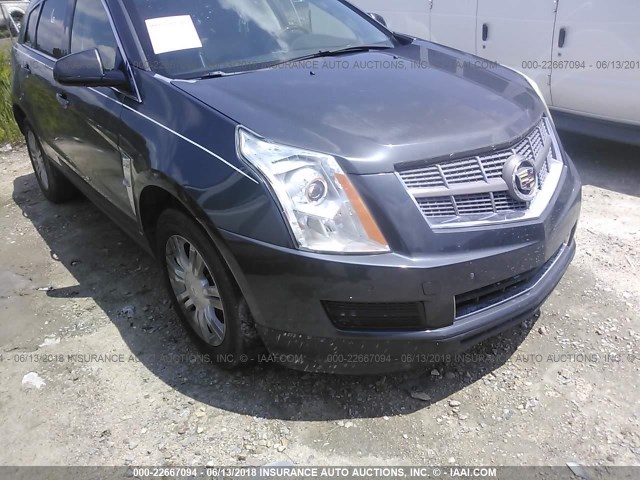 3GYFNAEY2AS522407 - 2010 CADILLAC SRX LUXURY COLLECTION GRAY photo 6