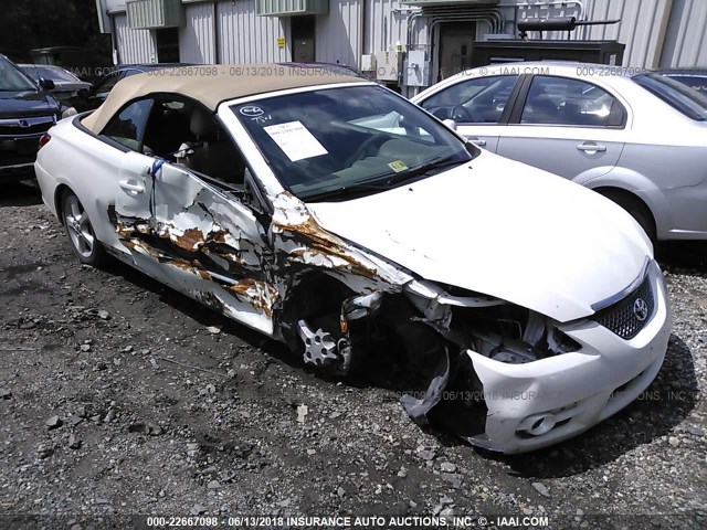4T1FA38P97U124261 - 2007 TOYOTA CAMRY SOLARA SE/SLE თეთრი ფოტო 1