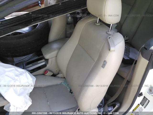 4T1FA38P97U124261 - 2007 TOYOTA CAMRY SOLARA SE/SLE თეთრი ფოტო 8