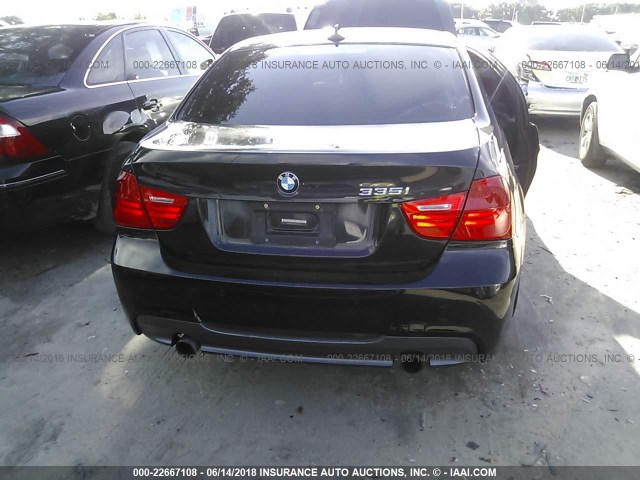 WBAPM5C58BE577238 - 2011 BMW 335 I BLACK photo 6