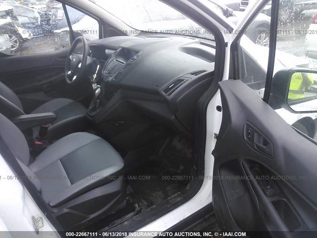 NM0LS7E79E1162035 - 2014 FORD TRANSIT CONNECT XL WHITE photo 5