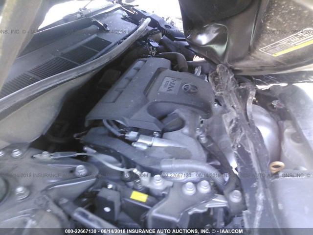 4T1BF1FK3HU736677 - 2017 TOYOTA CAMRY LE/XLE/SE/XSE BLACK photo 10