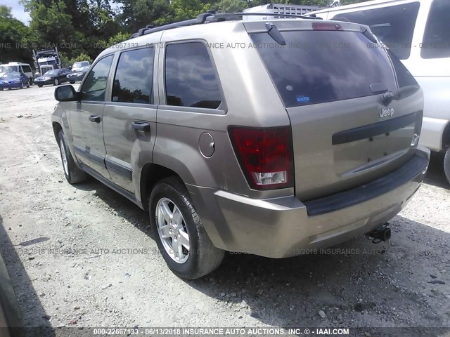 1J4GS48K75C526096 - 2005 JEEP GRAND CHEROKEE LAREDO/COLUMBIA/FREEDOM 棕色 照片 3