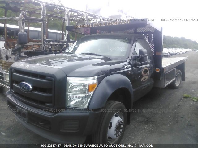 1FDUF5GY8DEA88812 - 2013 FORD F550 SUPER DUTY BLACK photo 2