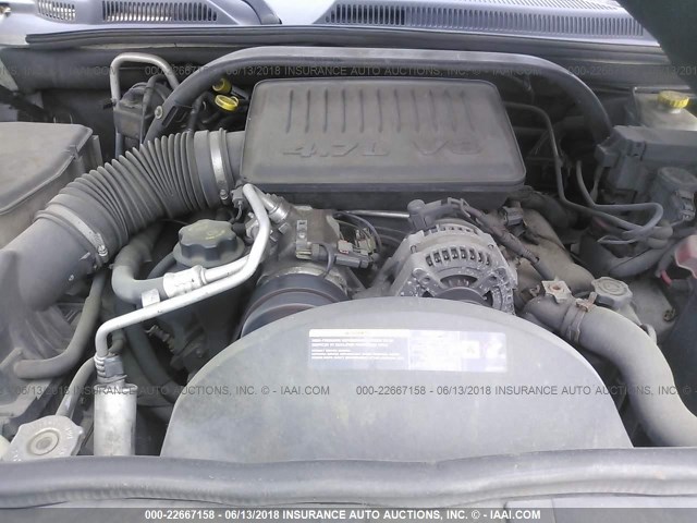 1J8HH48NX6C258089 - 2006 JEEP COMMANDER WHITE photo 10