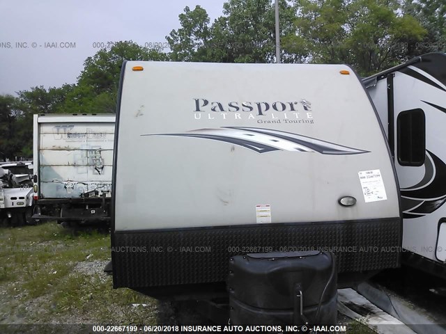 4YDT28128FT414461 - 2015 KEYSTONE PASSPORT BEIGE photo 7